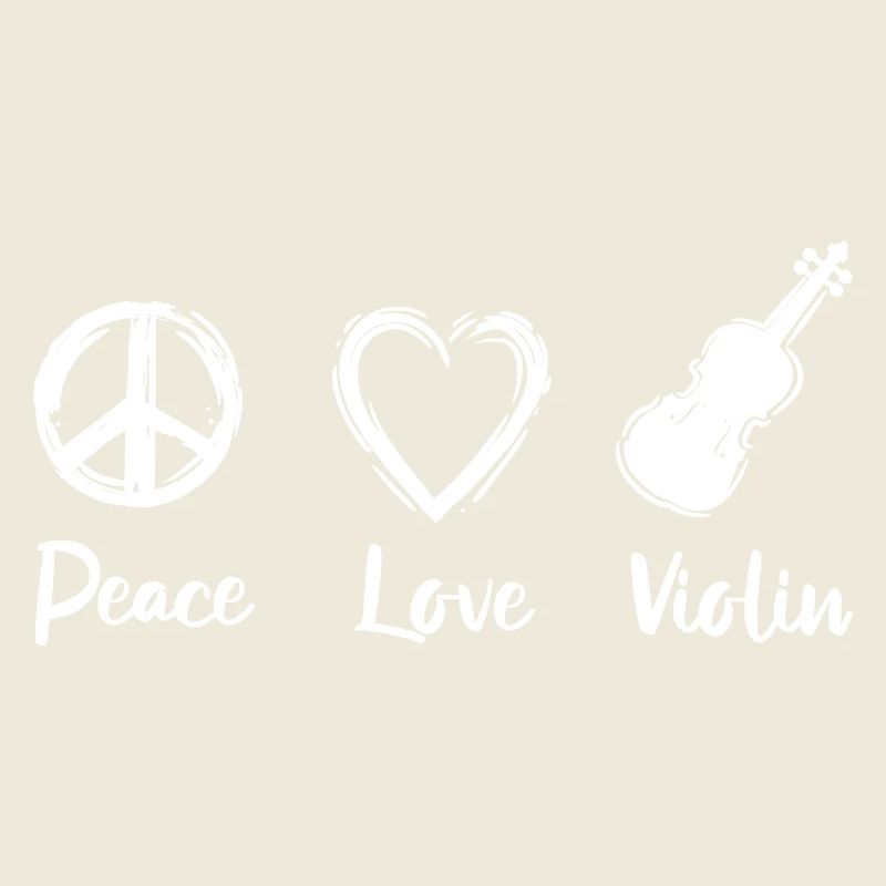 Peace Love Violin