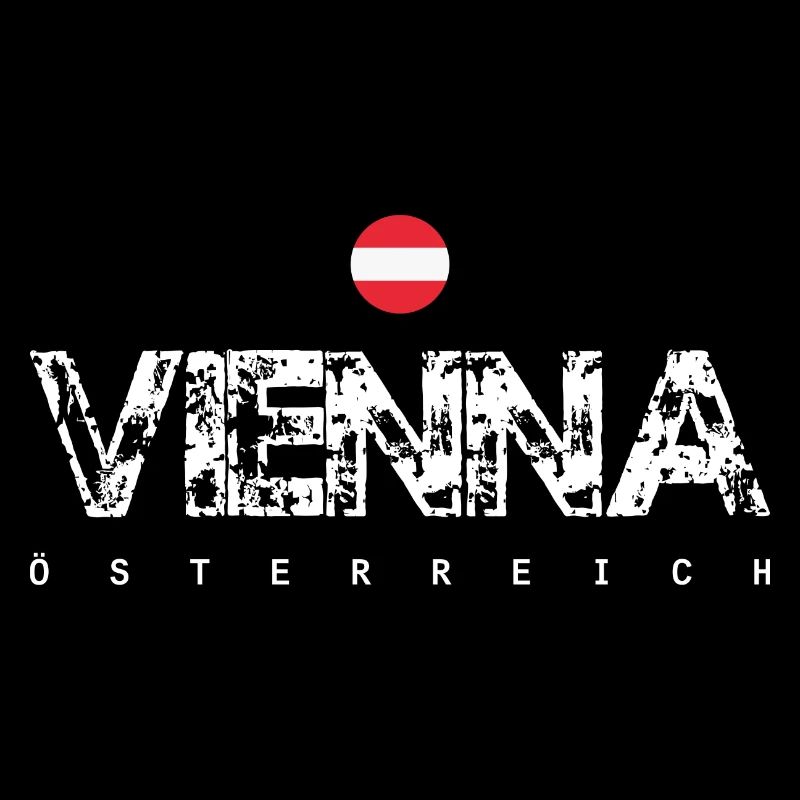 Vena Österreich Distressed Logo