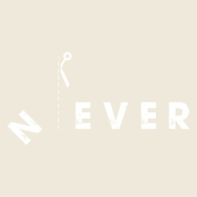 Conception de ciseaux Never Cut Boundaries