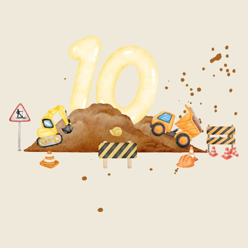 10e anniversaire chantier de construction