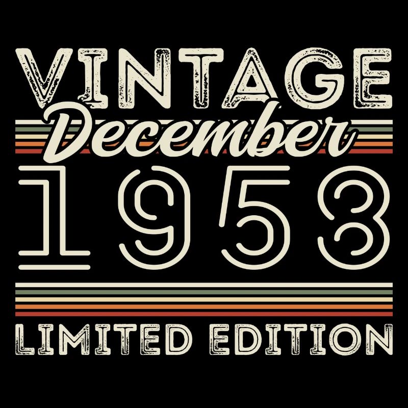 Vintage December 1958 - 67th Anniversary December