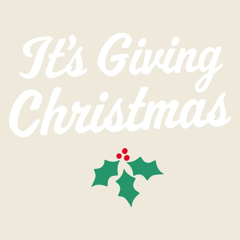 It's Giving Christmas