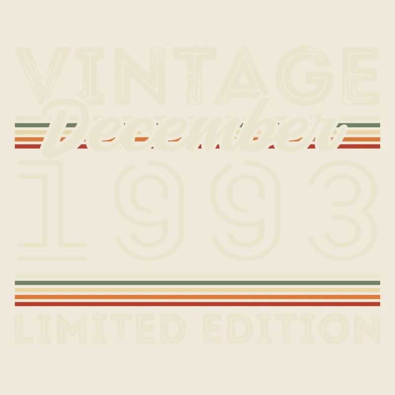 Vintage December 1993 - 32nd Anniversary December