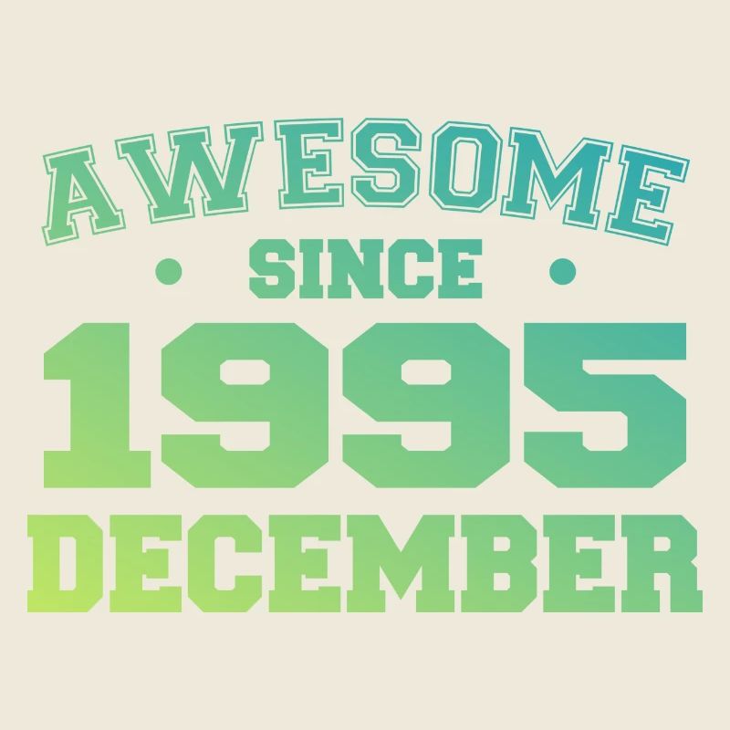Anniversaire Décembre 1995 - Cadeau Decembre 1995