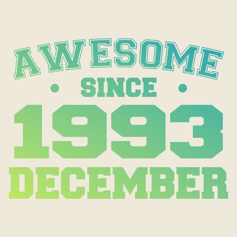 Geburtstag Dezember 1993 - Geschenk Dezember 1993