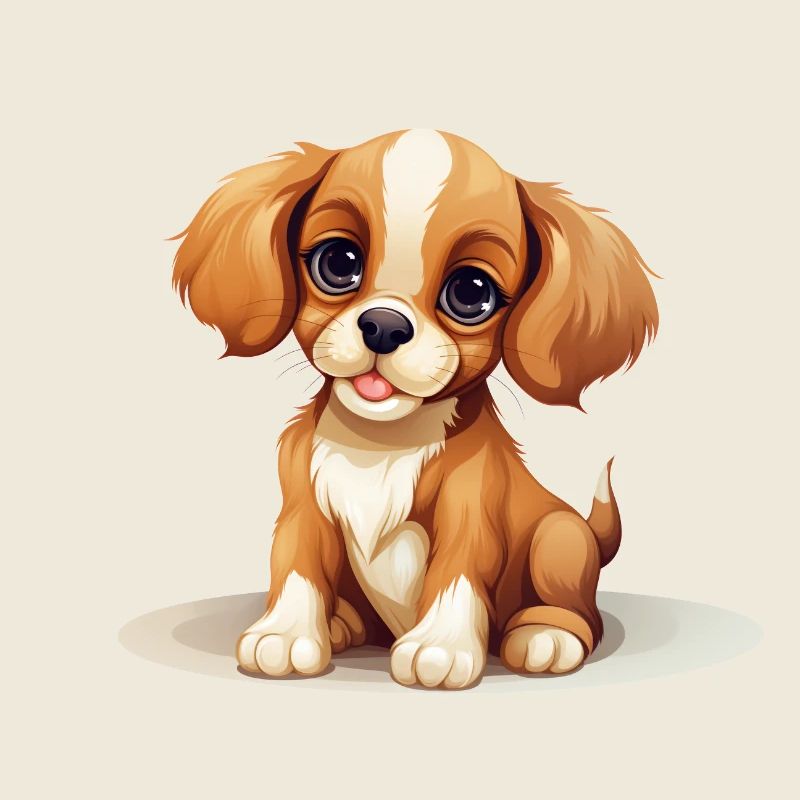 Süßer kleiner Hund