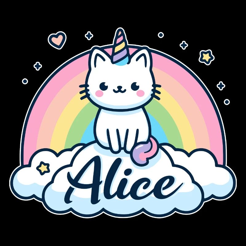 Alice Name Vorname Einhornkatze