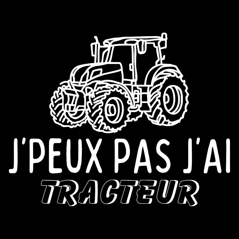 Ich kann nicht, ich habe einen Traktor, das Leben auf dem Bauernhof