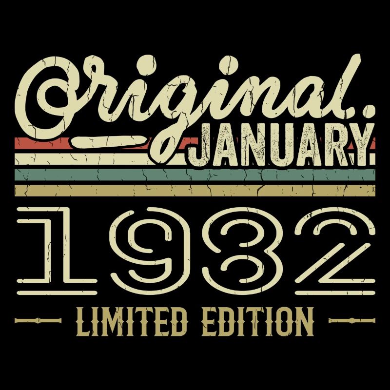 Januar 1982 Geburtstag Januar 1982 Geschenk 1982