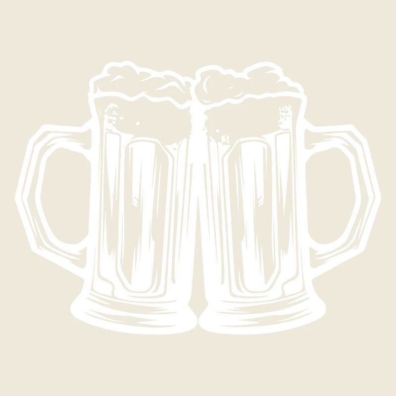 Bierkrug Prost Bier Drinking