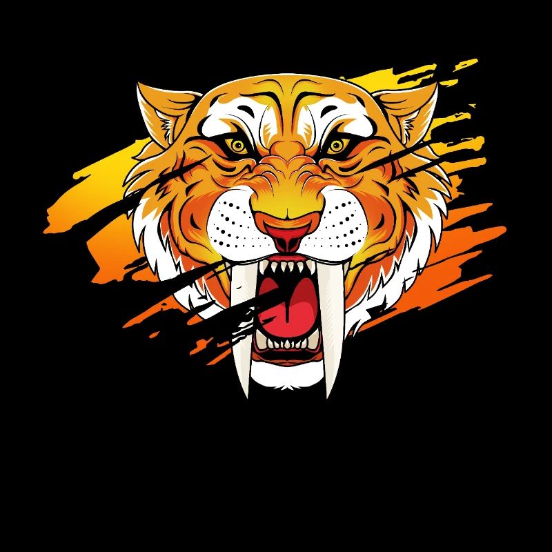 Tigre à dents de sabre