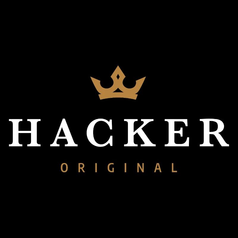 Hacker Logo original de la famille