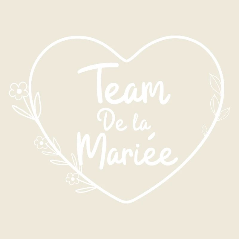 The Bride's Floral Heart Team
