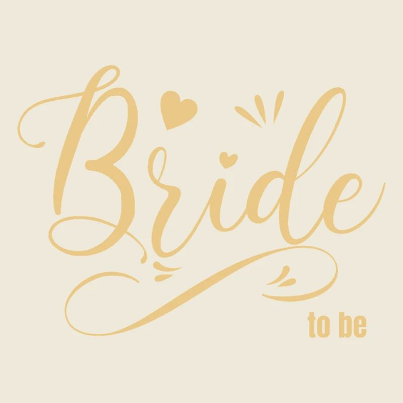 Bride to be gold