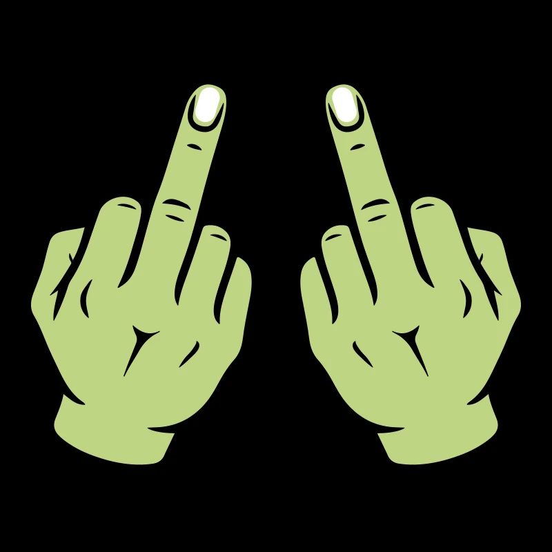 Middle Finger Hand
