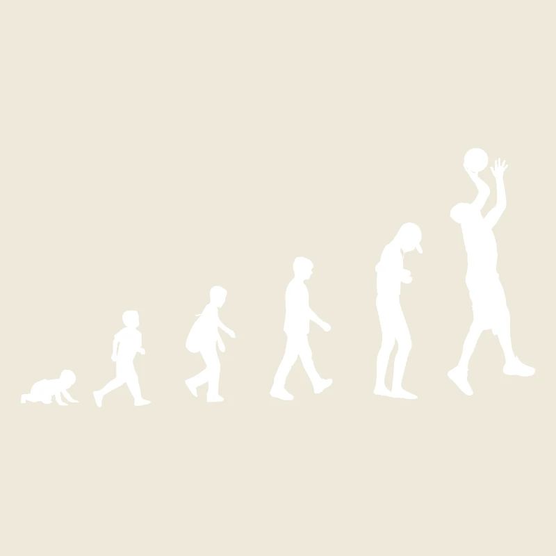 Evolution de bébé à basketteur / Sport