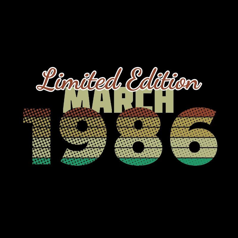 40e anniversaire Édition Limitée (SCR) 03/1986