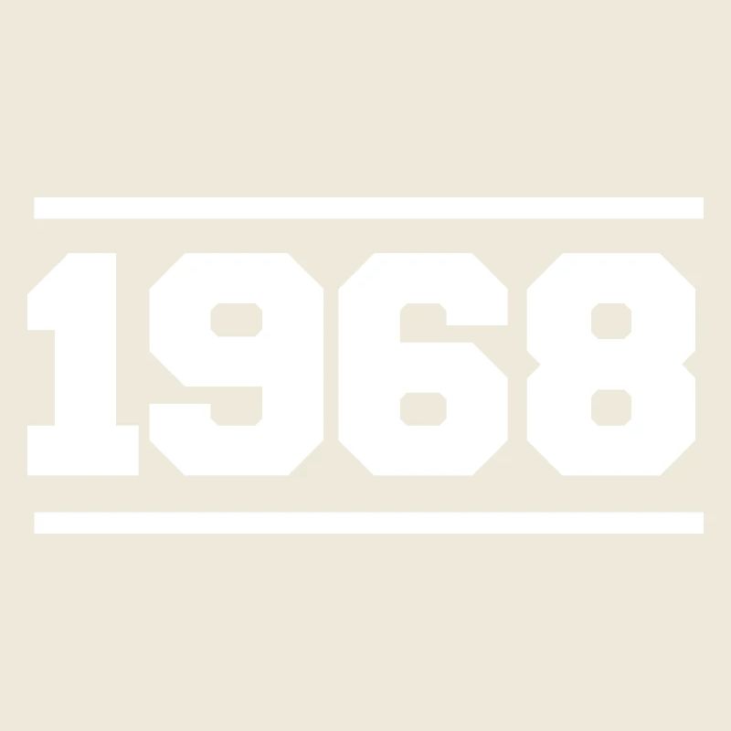 1968 Cadeau rétro 1968