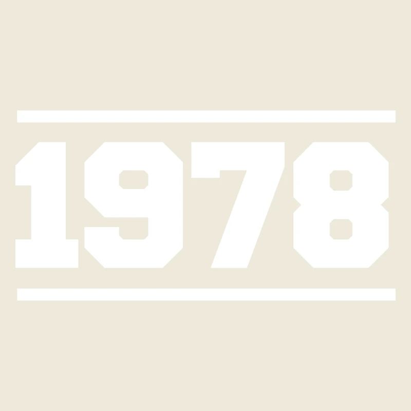 1978 Cadeau rétro 1978 original 1978