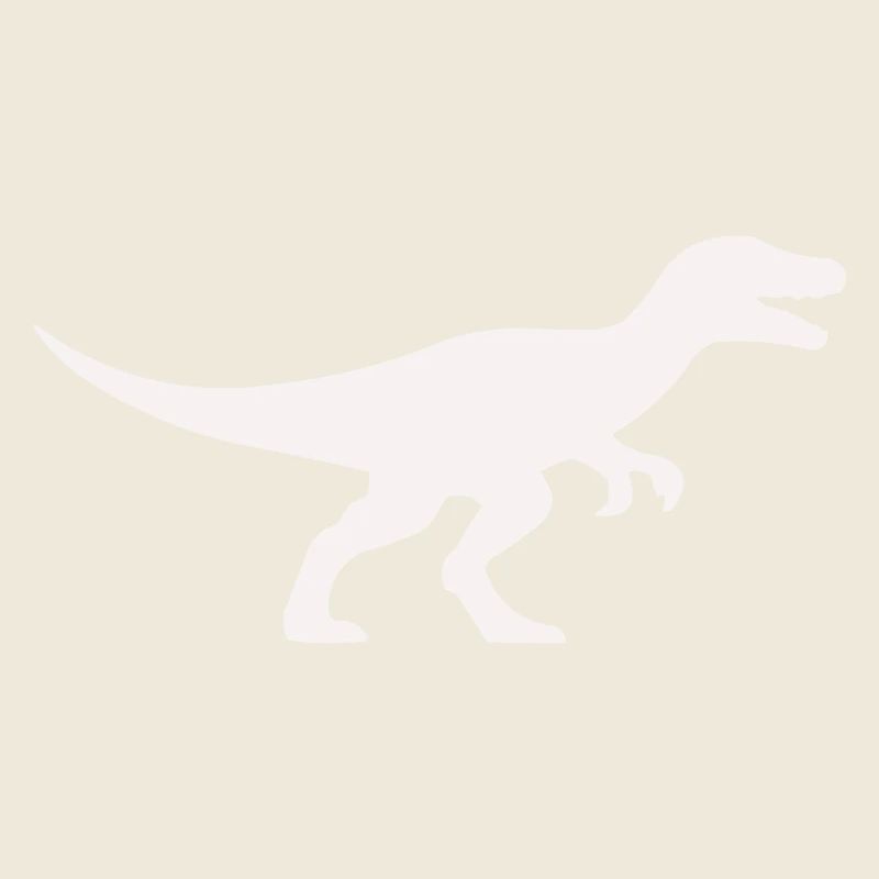 Raptor T Rex Silhouette