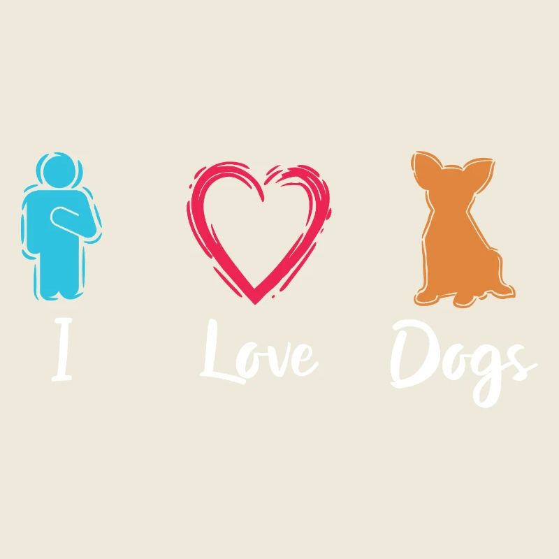 J’adore les chiens