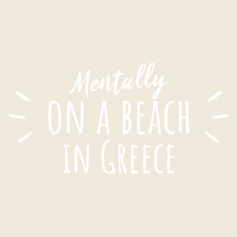 Mentalement sur une plage en Grèce