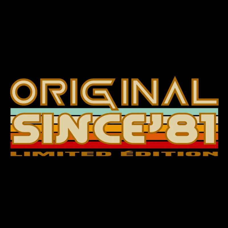 Original Since 81 Retro Badge