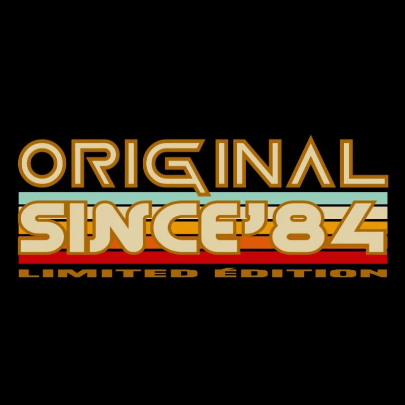 Original Since 84 Retro Logo