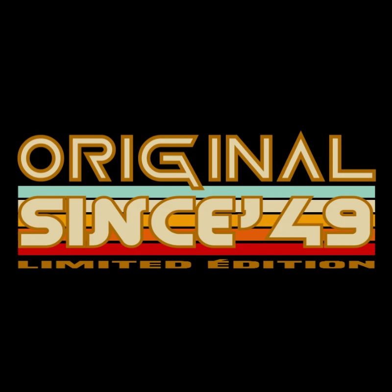 Original seit 49 Vintage-Abzeichen