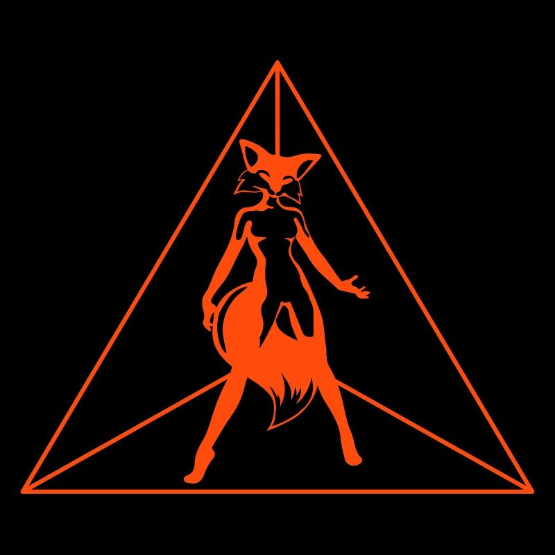 sexy fox in triangle