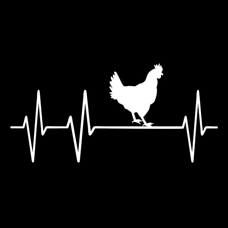 Poulets rythme cardiaque volailles palpitations cardiaques