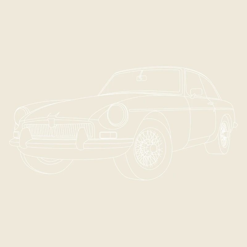 MGB WHITE