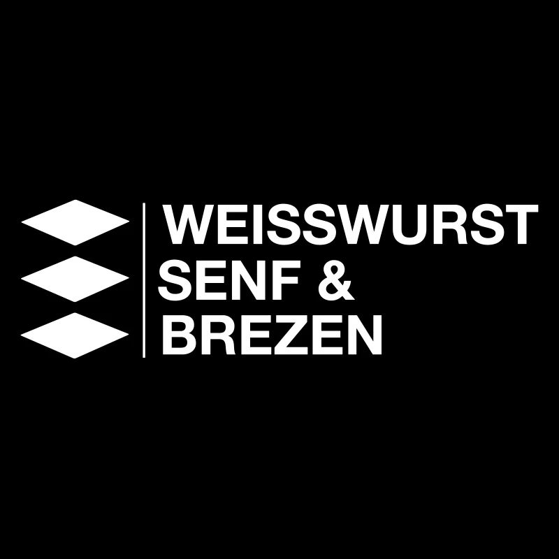 Weißwurst, Senf und Brezen bayrisches Geschenk