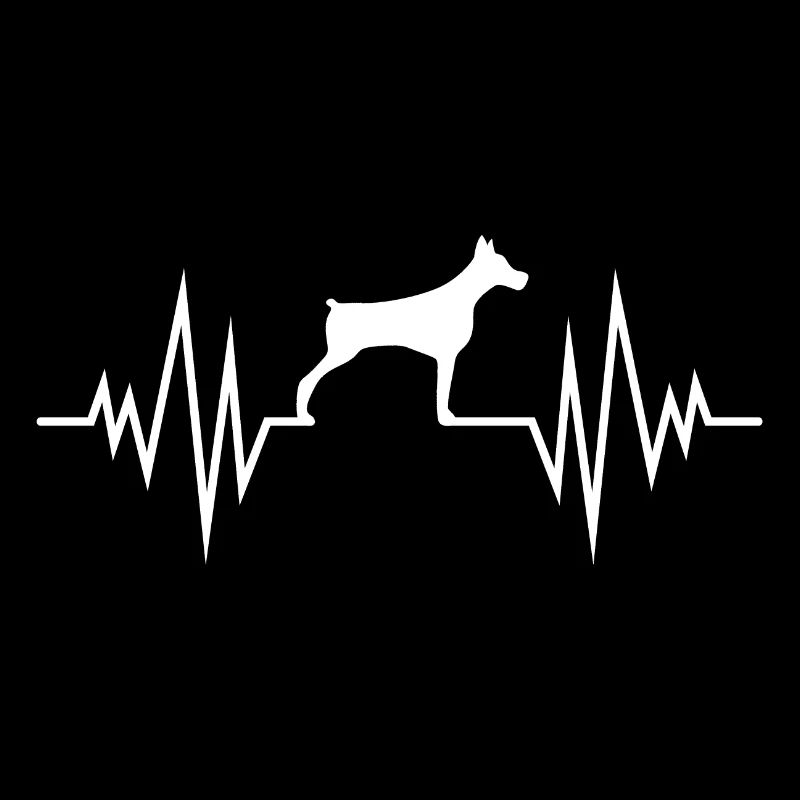Battement de coeur avec chien