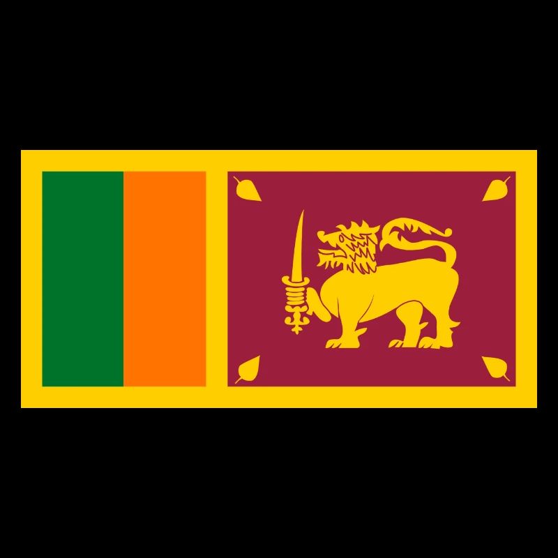 Sri Lanka Flagge