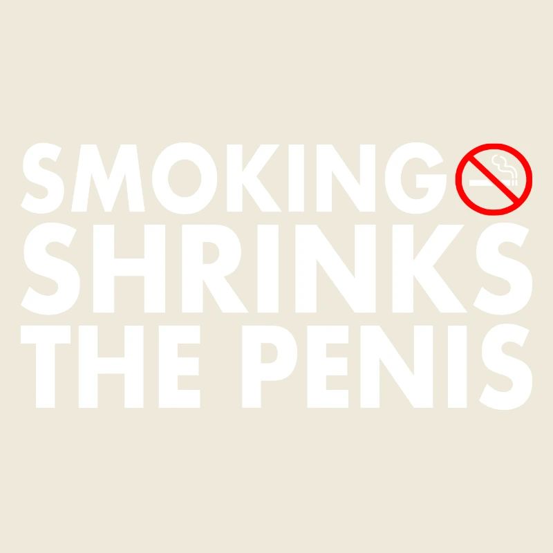Smoking shrinks the penis