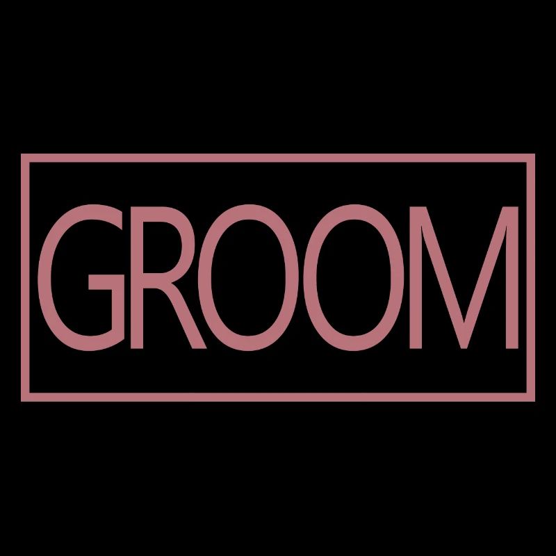 Bräutigam - Ehemann wird Hochzeitsfeier Verlobung