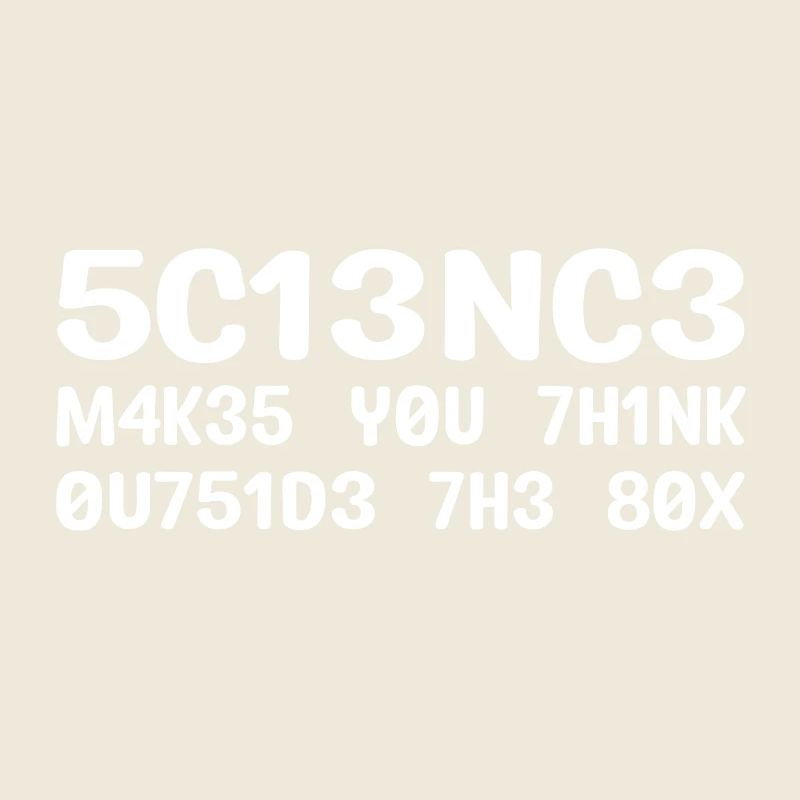 Science Makes You Think Outside the Box