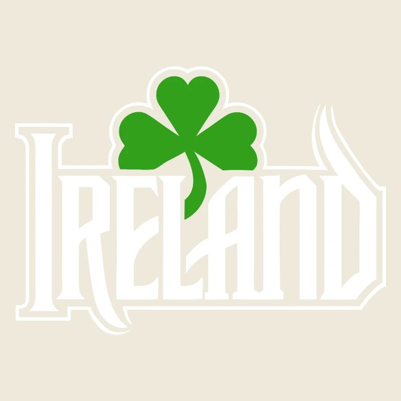 Ireland - Happy St. Patrick's Day - Kleeblatt