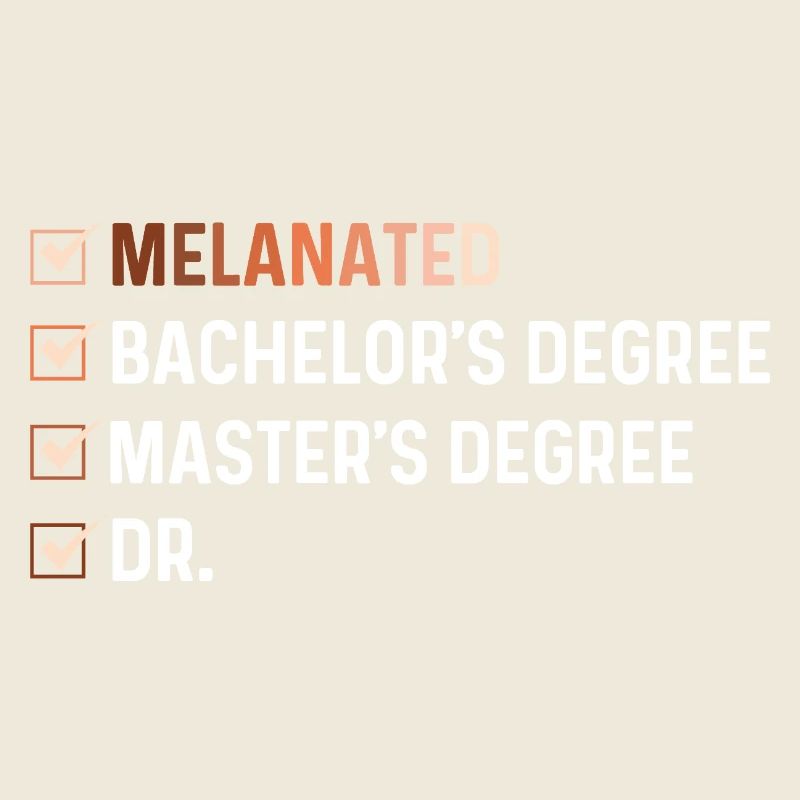 Melanated Bachelor Master Dr – HBCU Pride