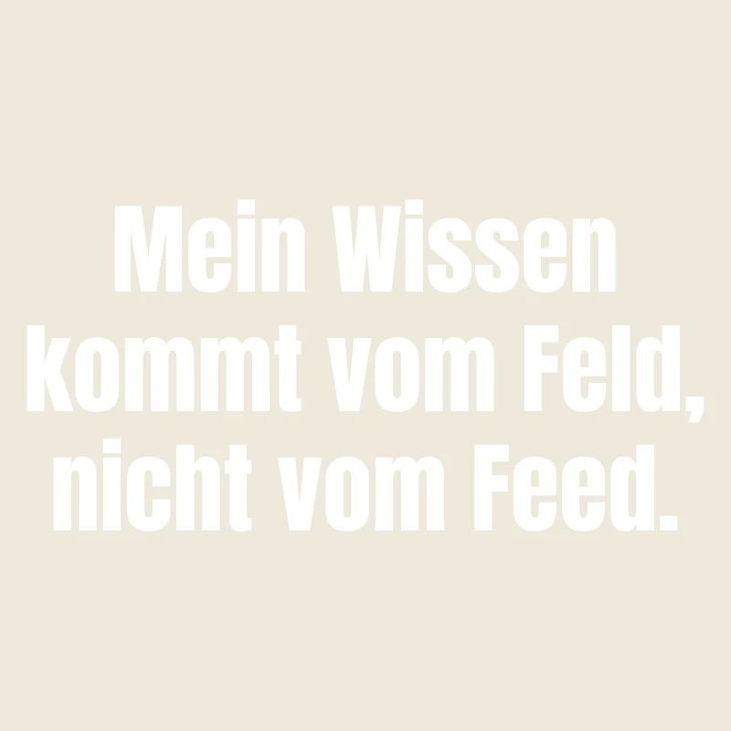 Field knowledge instead of feed