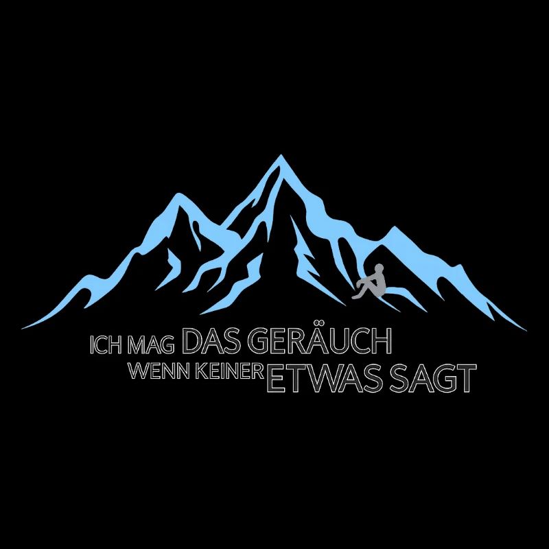 Bergstille Geräuschliebe