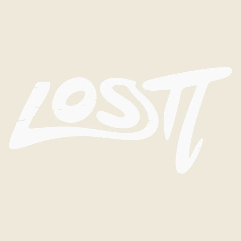 Verlorenes Graffiti-Wortzeichen