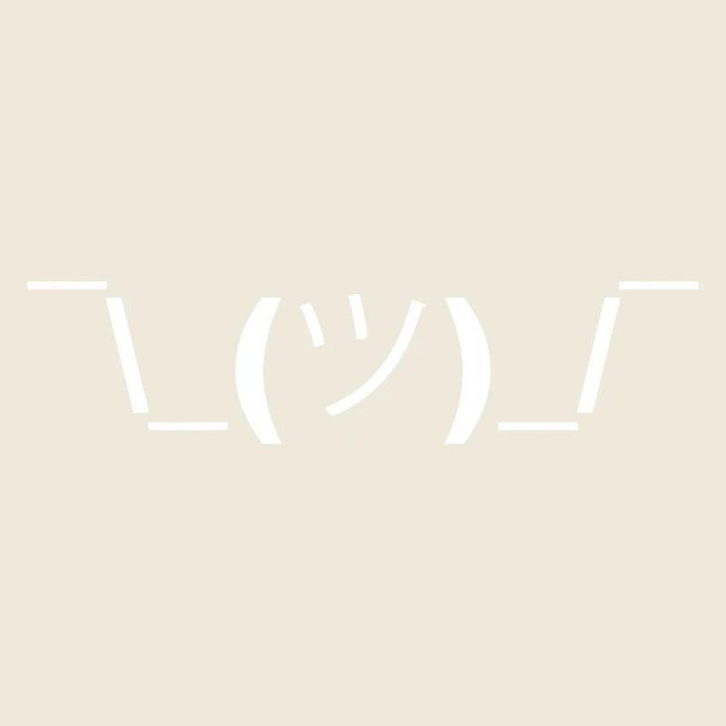 Shrug Face - Just a nice shrug