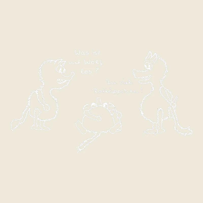 Wolf und Rotkaeppchen w