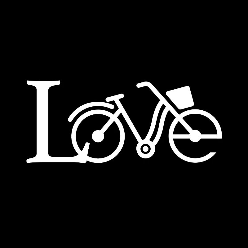 L'amour - conception de vélo créatif - cadeau