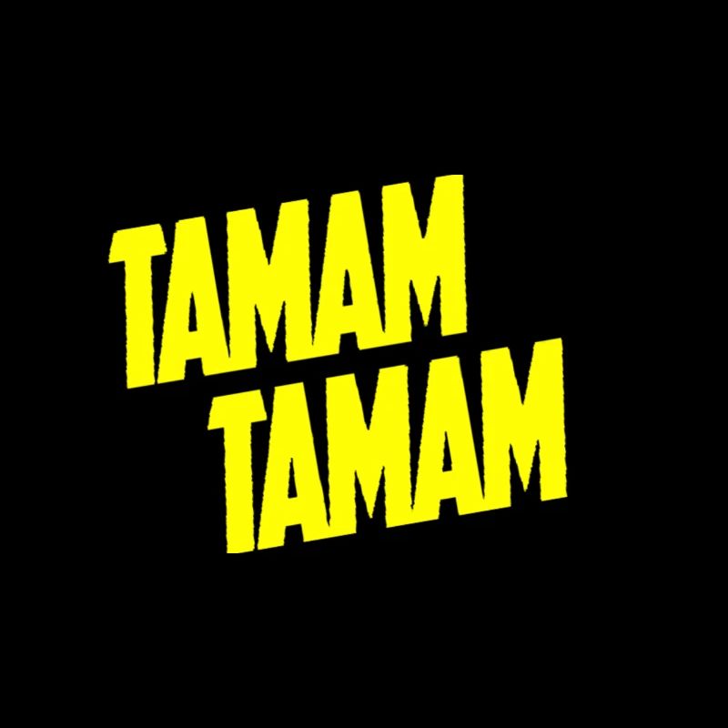 Tamam Tamam yellow