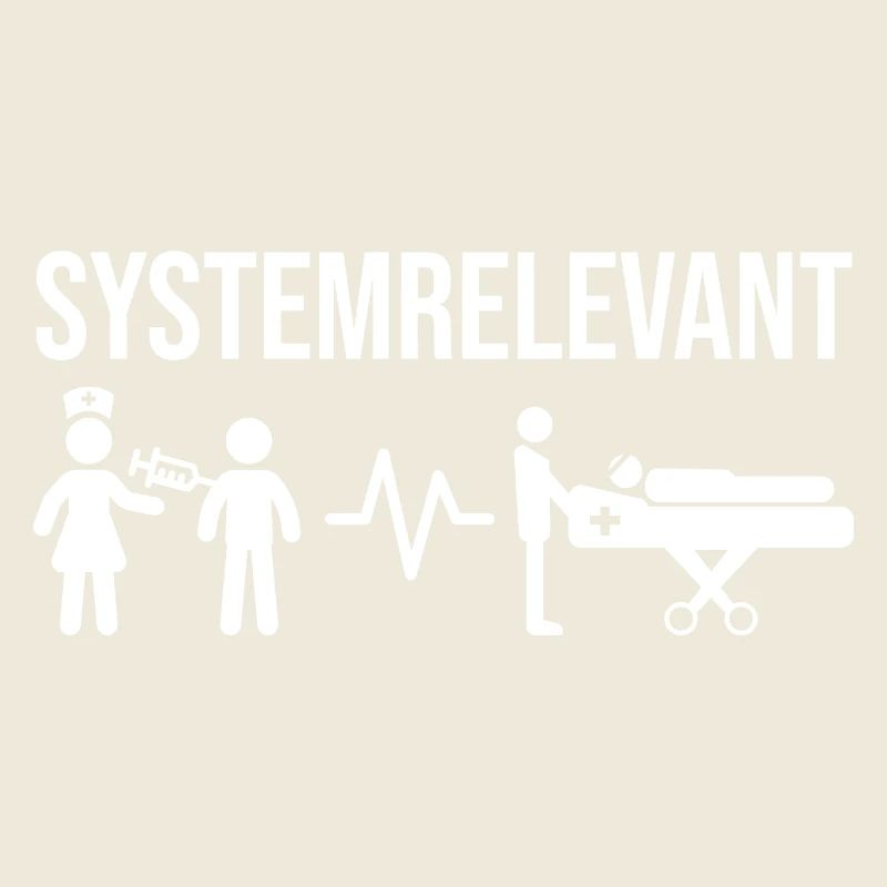 Systemrelevant Pflegekräfte Motiv
