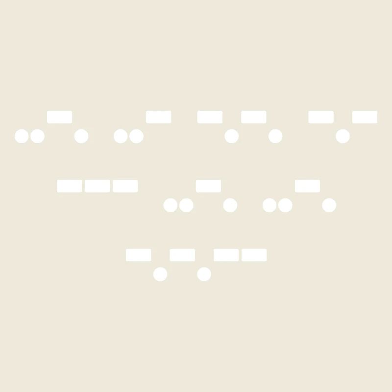 F*** off! In Morse Code