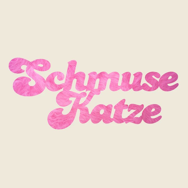 Schmusekatze Katze Handschrift Fell flauschig